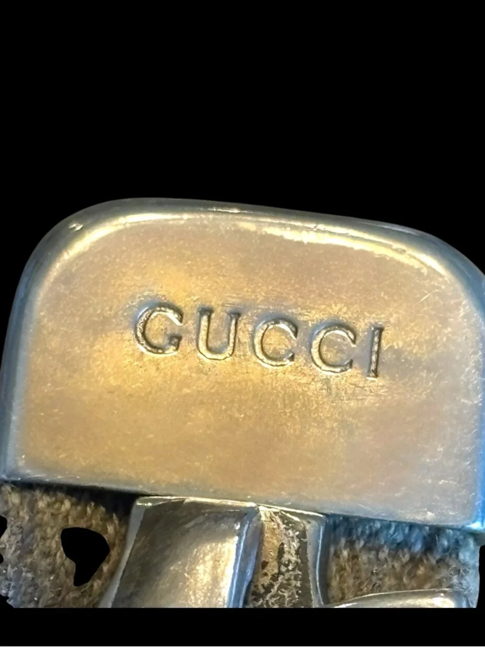AUTHENTIC GUCCI SUKEY SOFT CHAMPAGNE SHOULDER CHAIN-ORIGINAL GG HANGTAG